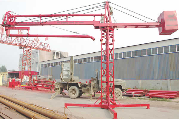 Electric Concrete Placing Boom